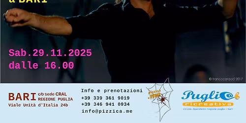 LABORATORIO DI PIZZICA PIZZICA CON ANDREA CARACUTA