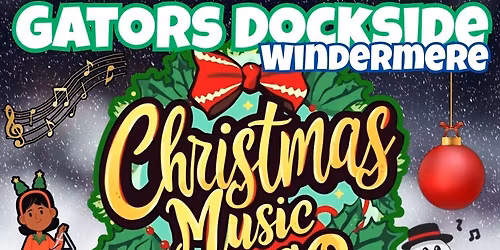 Christmas Music Bingo @ Gators Dockside Windermere
