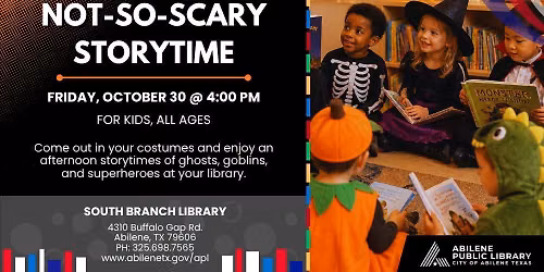 Not-So-Scary Storytime (South Branch)