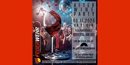 After-Wine Party nach dem Neusiedler Martiniloben