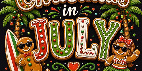 The Gingerbread Forest! Christmas in July! 