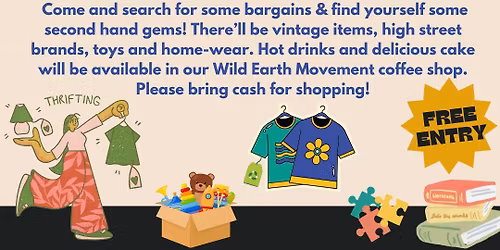 Pop Up Thrift Market- Second Hand Shopping