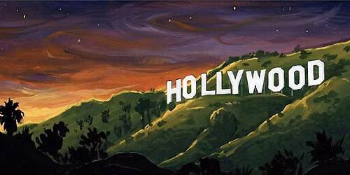 "Halloween Hollywood Sign" - Paint and Sip with Nicole