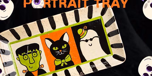 Retro Halloween Portraits: The Craft Room