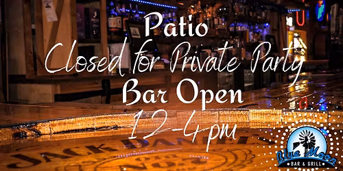 Closed for private party 