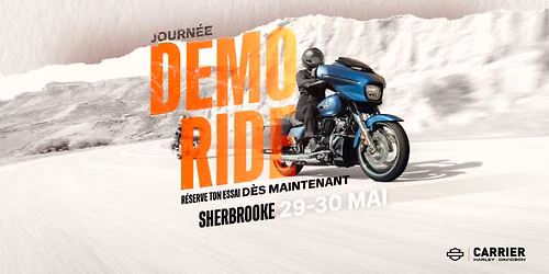Journ\u00e9e D\u00e9mo Ride - Sherbrooke