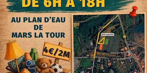 Vide grenier Mars La Tour