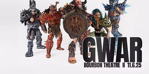 GWAR with Helmet, Dwarves, Blood Vulture (16+)