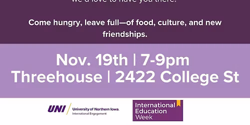 International Community Potluck!
