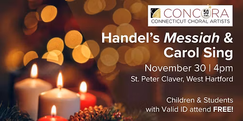 Handel's Messiah & Carol Sing