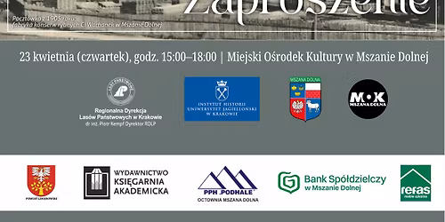 Premiera ksi\u0105\u017cki M. W\u00f3jcika \u201eFabryka. Przedsi\u0119biorstwo C. Warhanek w Mszanie Dolnej (1890\u20131948)\u201d