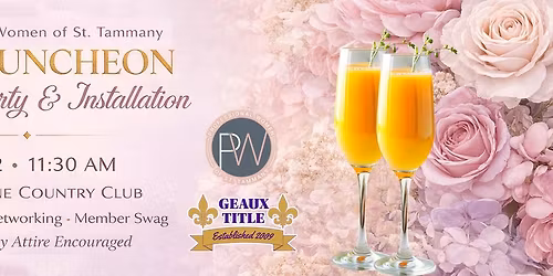 May Luncheon - Garden Party & Installation