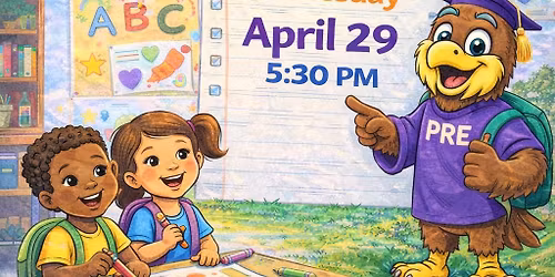 \ud83c\udf92\ud83e\udd85 Kindergarten Info Night #2 at PRE! \ud83e\udd85\ud83c\udf92