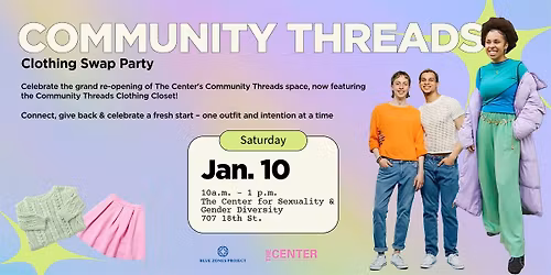 Community Threads Clothing Swap Party \u2013 BZP Bakersfield