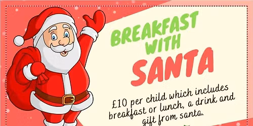 Breakfast or lunch with Santa