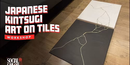 Japanese Kintsugi Art on Tiles - Delhi