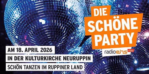 Die Sch\u00f6ne Party von radioeins (rbb) | Kulturkirche Neuruppin