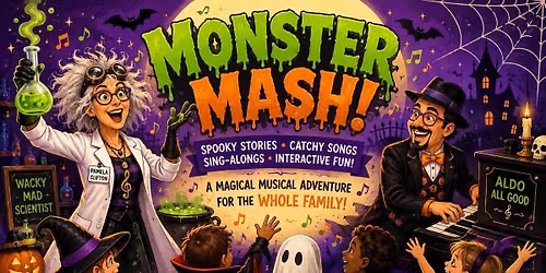 Kids' Matinee: The Monster Mash, a musical Halloween interactive experience