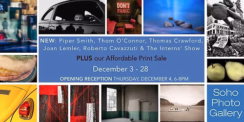 Soho Photo Gallery's December Exhibition