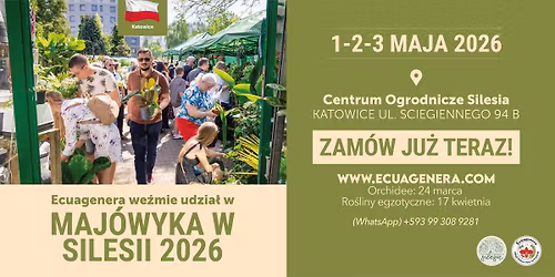 Ecuagenera wezmie udziat w MAJ\u00d3WYKA W SILESII 2026