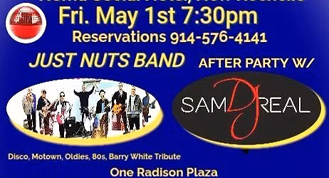 Just Nuts Band at Noma Social New Rochelle Fri. May 1st 7:30pm