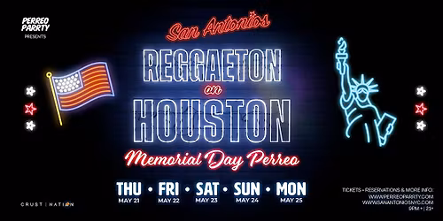 Reggaeton on Houston - Memorial Day Perreo Party