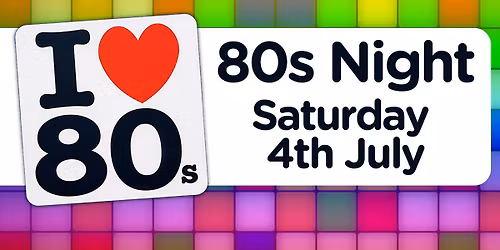 80s Party Night 