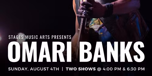 Omari Banks at Spire Center for the Performing Arts
