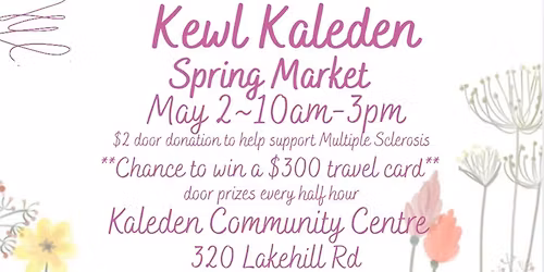 Kewl Kaleden Spring market