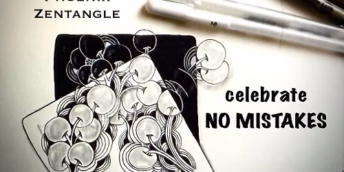 Celebrate NO MISTAKES (Zentangle)