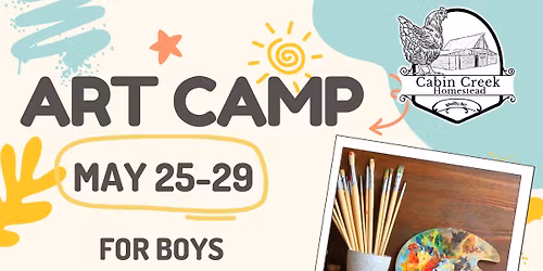 Art Camp at Cabin Creek Homestead