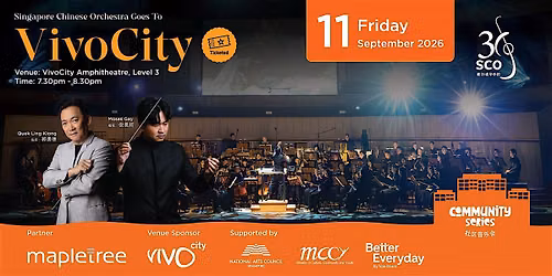 SCO Goes to VivoCity (12 Sep 2026)