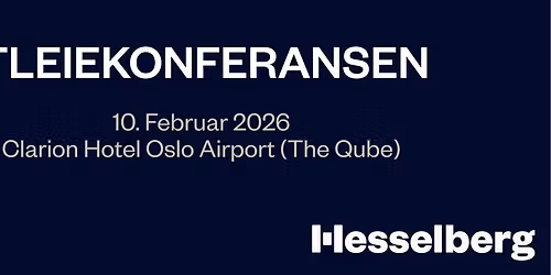 Utleiekonferansen 2026 | Hesselberg stand
