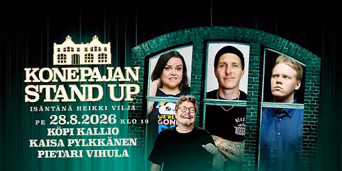 Pe 28.8. K\u00f6pi Kallio, Kaisa Pylkk\u00e4nen, Pietari Vihula, Heikki Vilja \/ LOPPUUNMYYTY