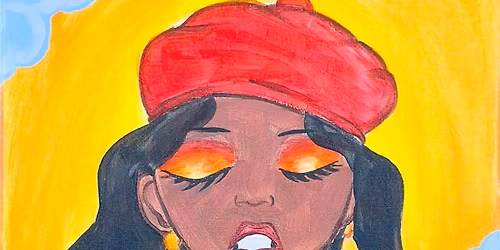 Toledo Paint and Sip Party - Golden Glow Beauty