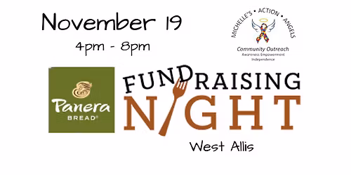 Michelle\u2019s Action Angels + Panera Fundraiser