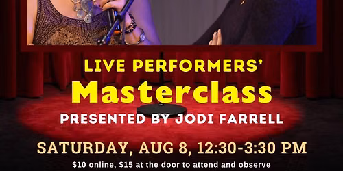 Check out Jodi Farrell's Masterclass at NAMBA!