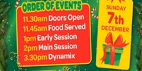 Elgin Bingo Christmas Party Afternoon - Electronic Ticket