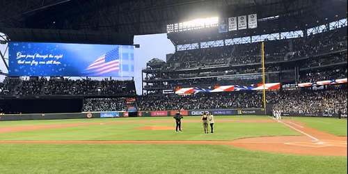 Mariners vs. Tigers  |  Singin' Sisters National Anthem!