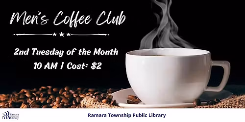 Drop-In: Men's Coffee Club (Cost: $2)
