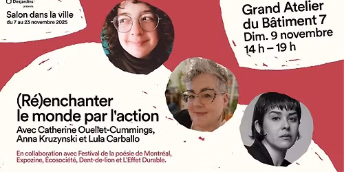 (R\u00e9)enchanter le monde par l'action, une c\u00e9l\u00e9bration collective cr\u00e9ative pour toute la famille
