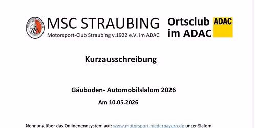 ADAC-G\u00e4uboden Automobilslalom 2026