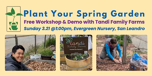 Plant Your Spring Garden