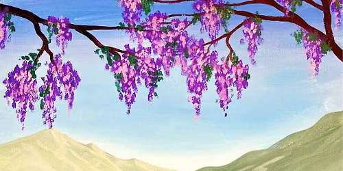 Sip & Paint at Palomo Lounge, Bradley Stoke, Bristol - "Lake Garda"