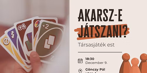 Akarsz-e j\u00e1tszani? - T\u00e1rsasj\u00e1t\u00e9k est