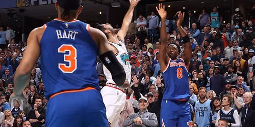 Memphis Grizzlies at New York Knicks at Madison Square Garden