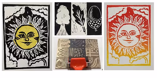 Introduction to Linocut Printing with Workshop 57