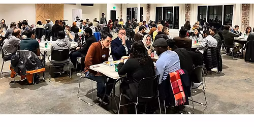 Potluck dinner for Christians and Muslims