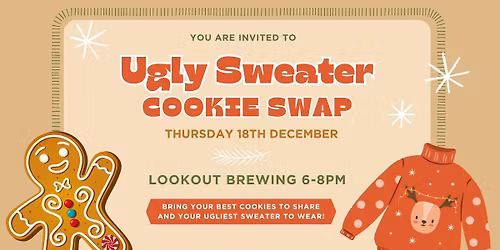 Ugly Sweater Cookie Swap