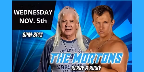 Ricky Morton's Seminar $20 Wed NOV 5th